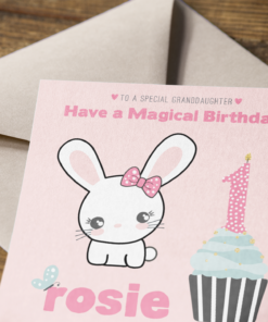 Bunny greeting card