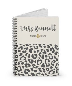 Cream-animal-print-notebook-opened
