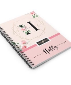 Floral-Initial-Notebook