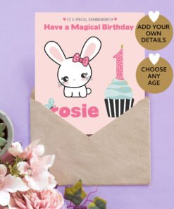 Bunny greeting card