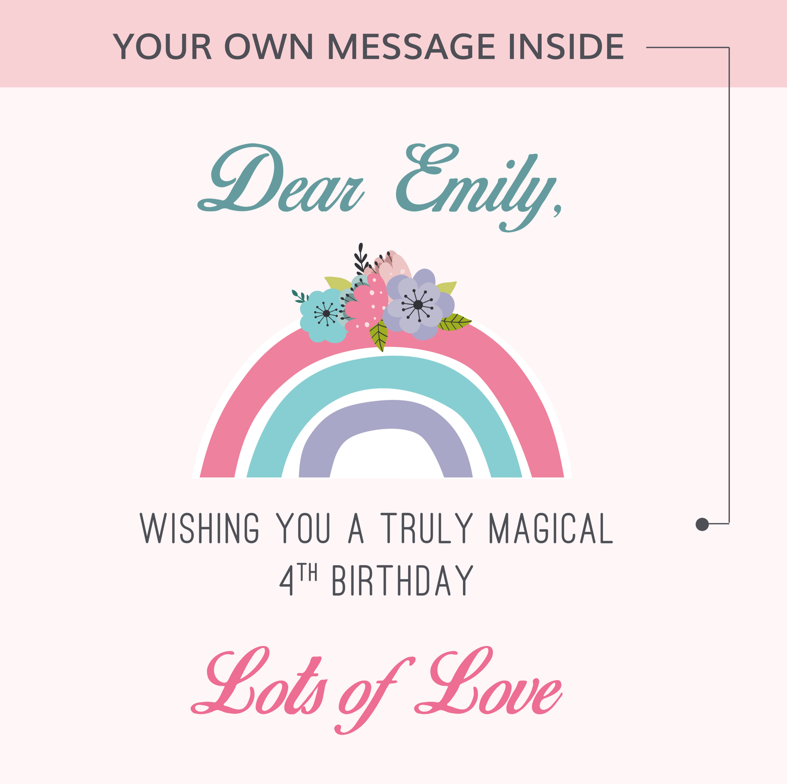 unicorn birthday card