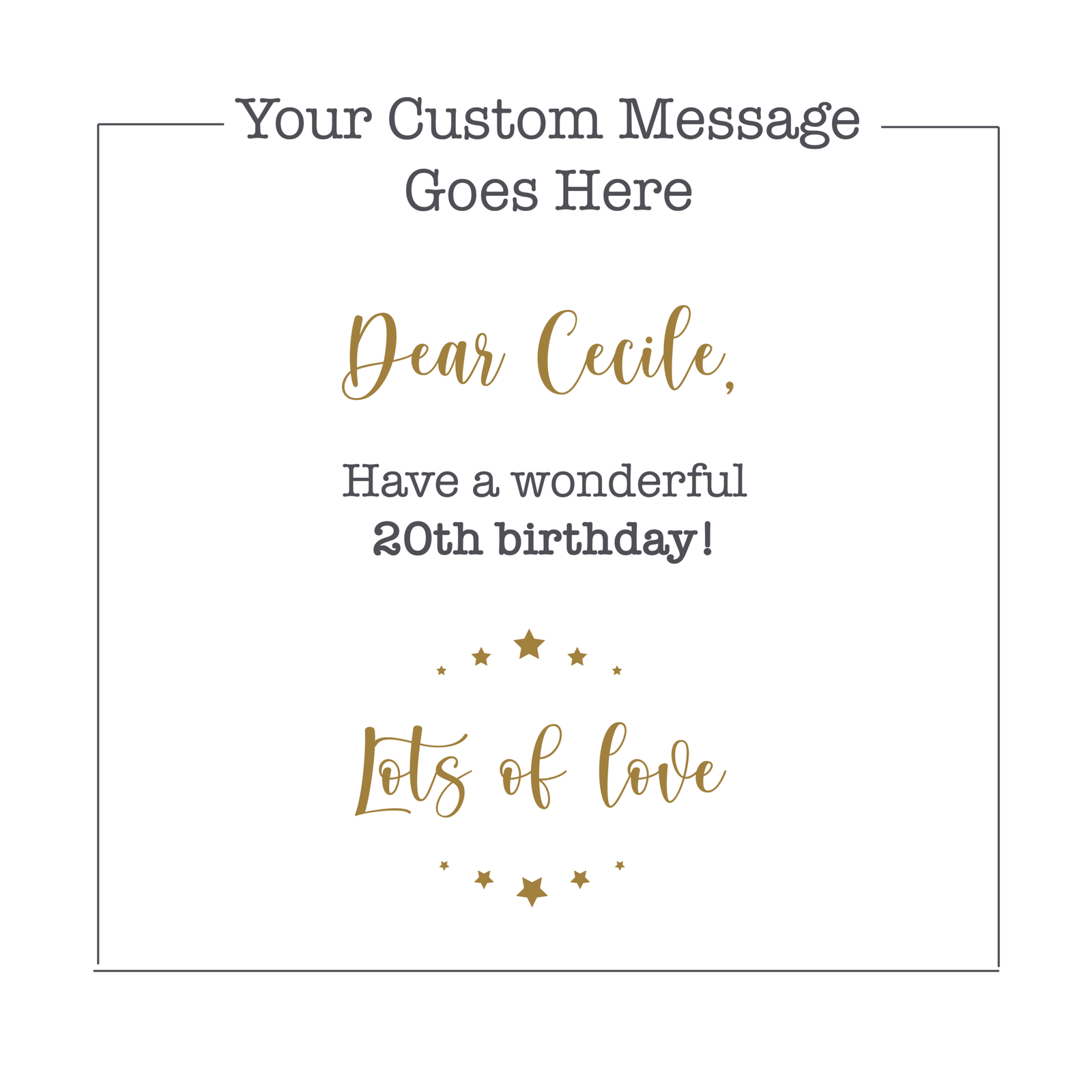 birthday card for women