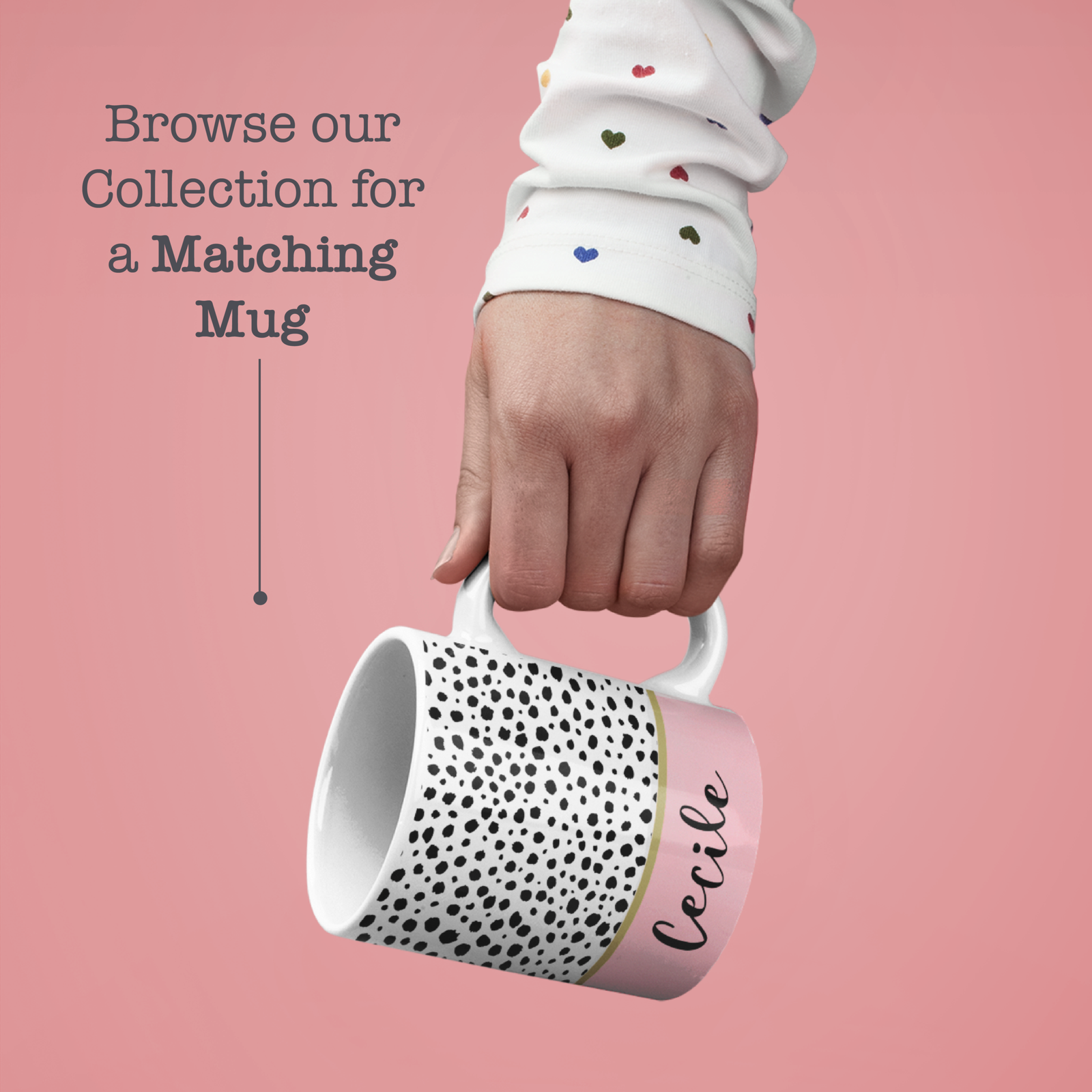 polkadot mug