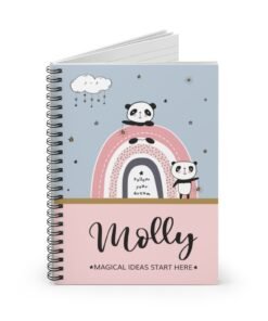 Panda-rainbow-notebook