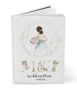 Personalisable-Hardcover-Wedding-Planner-blond-brown