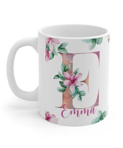 Personalised-Floral-Mug-left