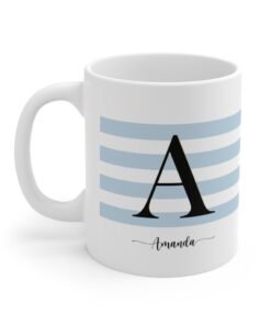 Personalised-Initial-Mug-pink