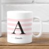 Personalised-Initial-Mug-pink