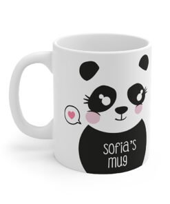 Personalised-Panda-mug-left