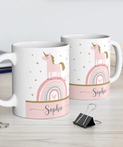Personalised-Unicorn-Mug-desk