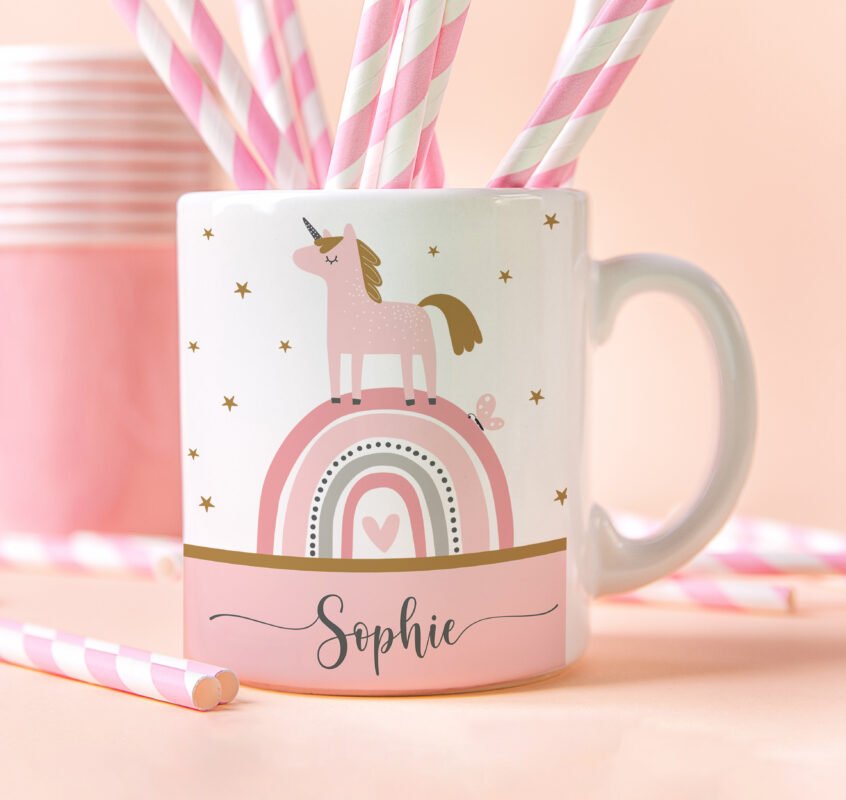 Personalised-Unicorn-birthday-mug