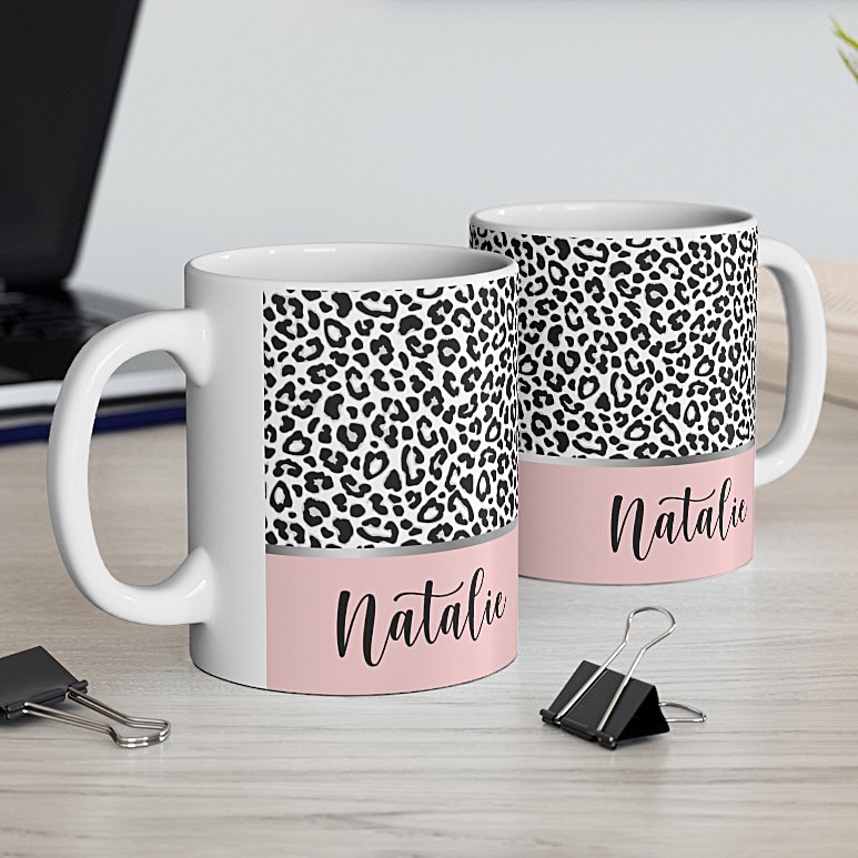 Personalised-animal-print-mug