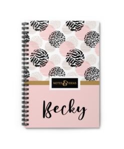 Personalized-Animal-Print-Notebook