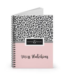Personalized-Animal-print-Notebook