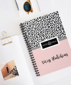 Personalized-Animal-print-Notebook