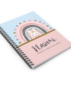 Personalized-Bunny-notebook-flat