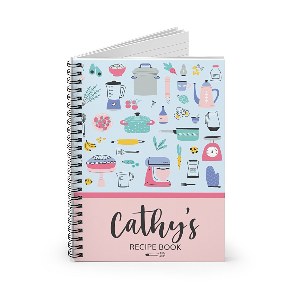 Personalized-Cooking-Spiral-Notebook
