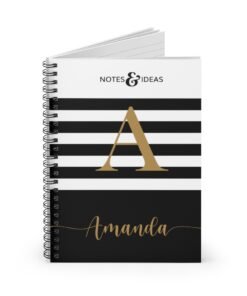 Personalized-Initial-A5-Notebook