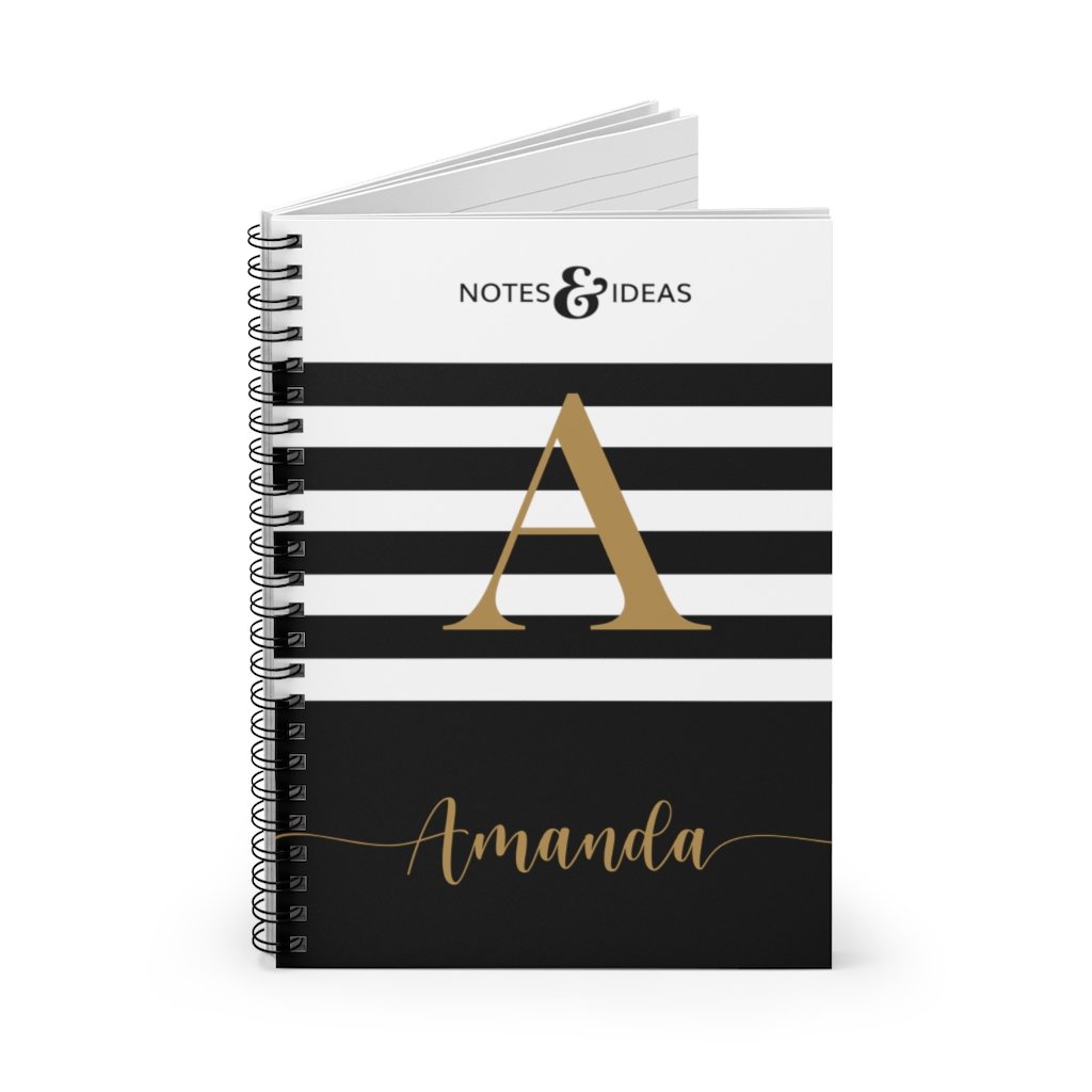 Personalized-Initial-A5-Notebook