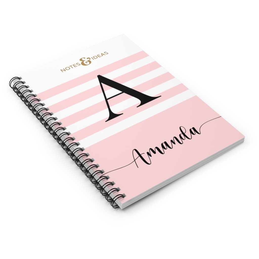 Personalized-Black-and-white-Notebook