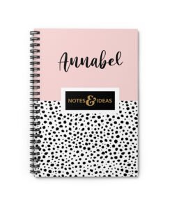 Personalized-Name-Polkadots-NotebookPersonalized-Name-Polkadots-Notebook