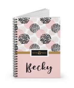 Personalized-Notebook-pink
