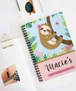 Personalized-Sloth-Notebook