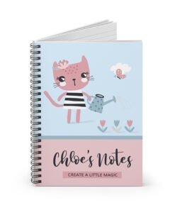 Personalized-cat-notebook-girls