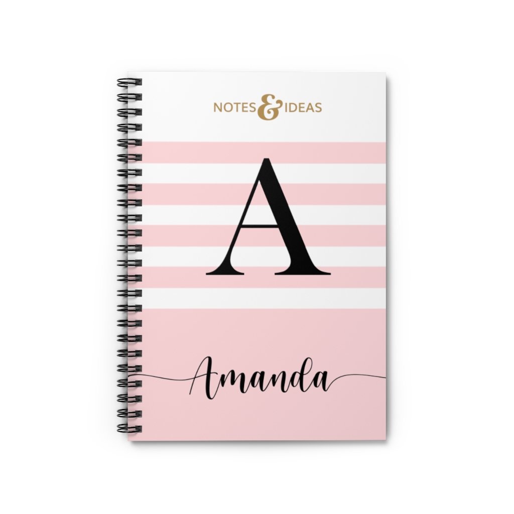 Personalized-monogram-Notebook