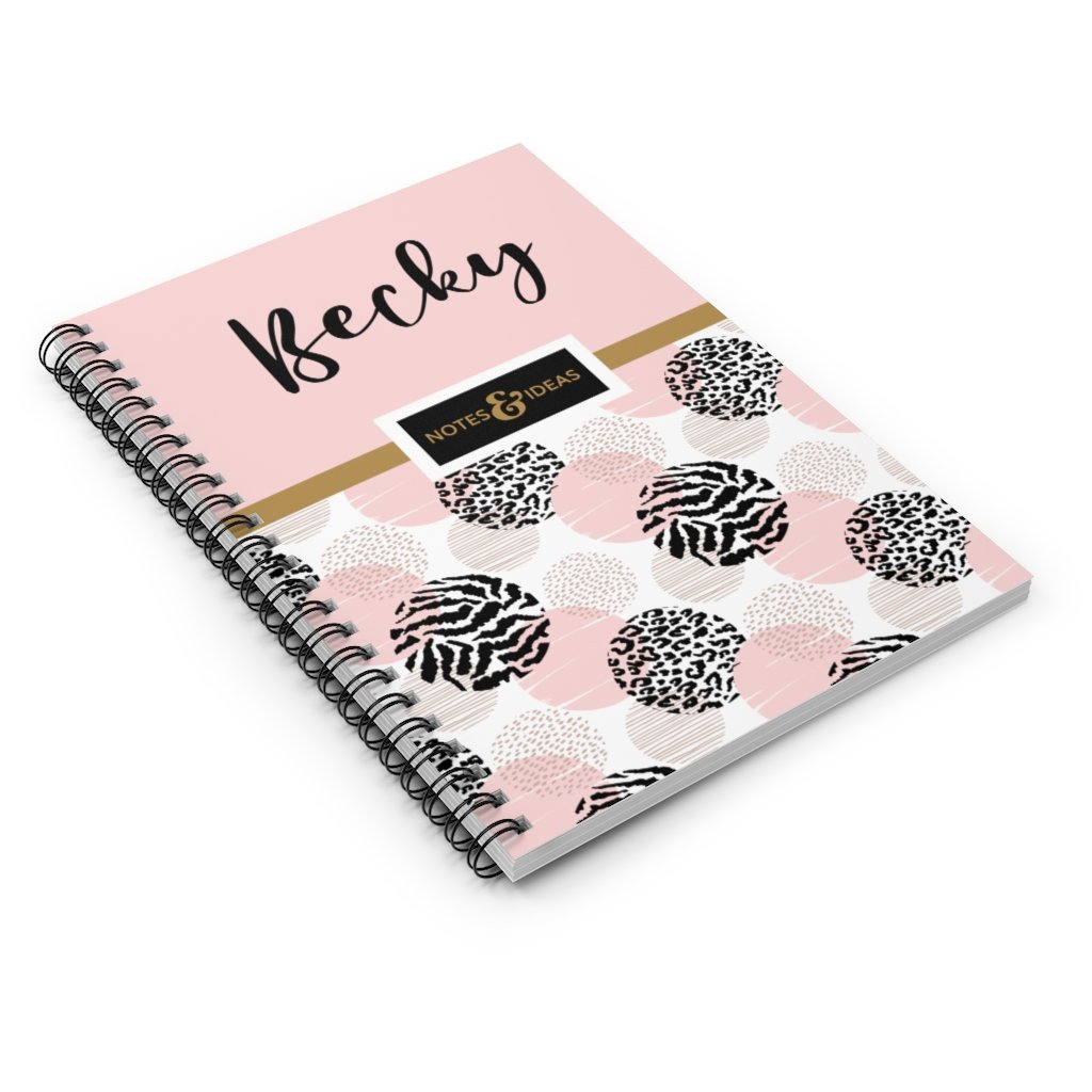 Personalized-pink-Notebook