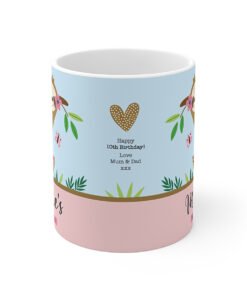 Personalized-sloth-mug