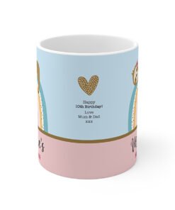 Personalized-sloth-mug-details