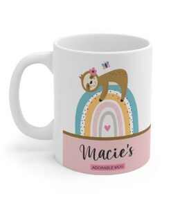 Personalized-sloth-mug-left