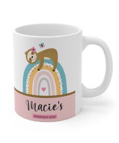 Personalized-sloth-mug-right
