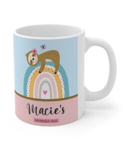 Personalized-sloth-mug-right