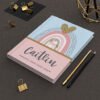 Personalized-unicorn-journal-on-desk