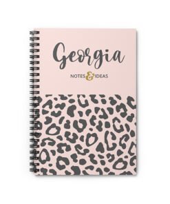 Pink-animal-print-notebook
