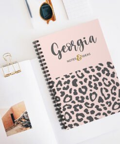 Pink-animal-print-notebook