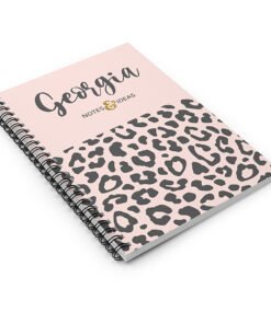 Pink-animal-print-notebook-flat