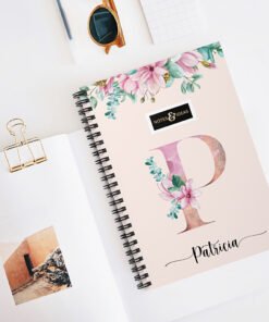 Rose-Gold-Initial-Notebook
