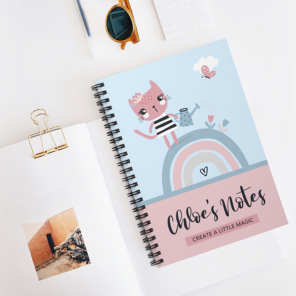 cute cat notebook