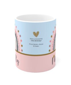 Personalised bunny mug
