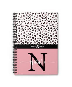Personalised-initial-gold-notebook