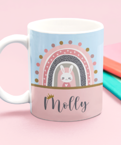 Personalised bunny mug