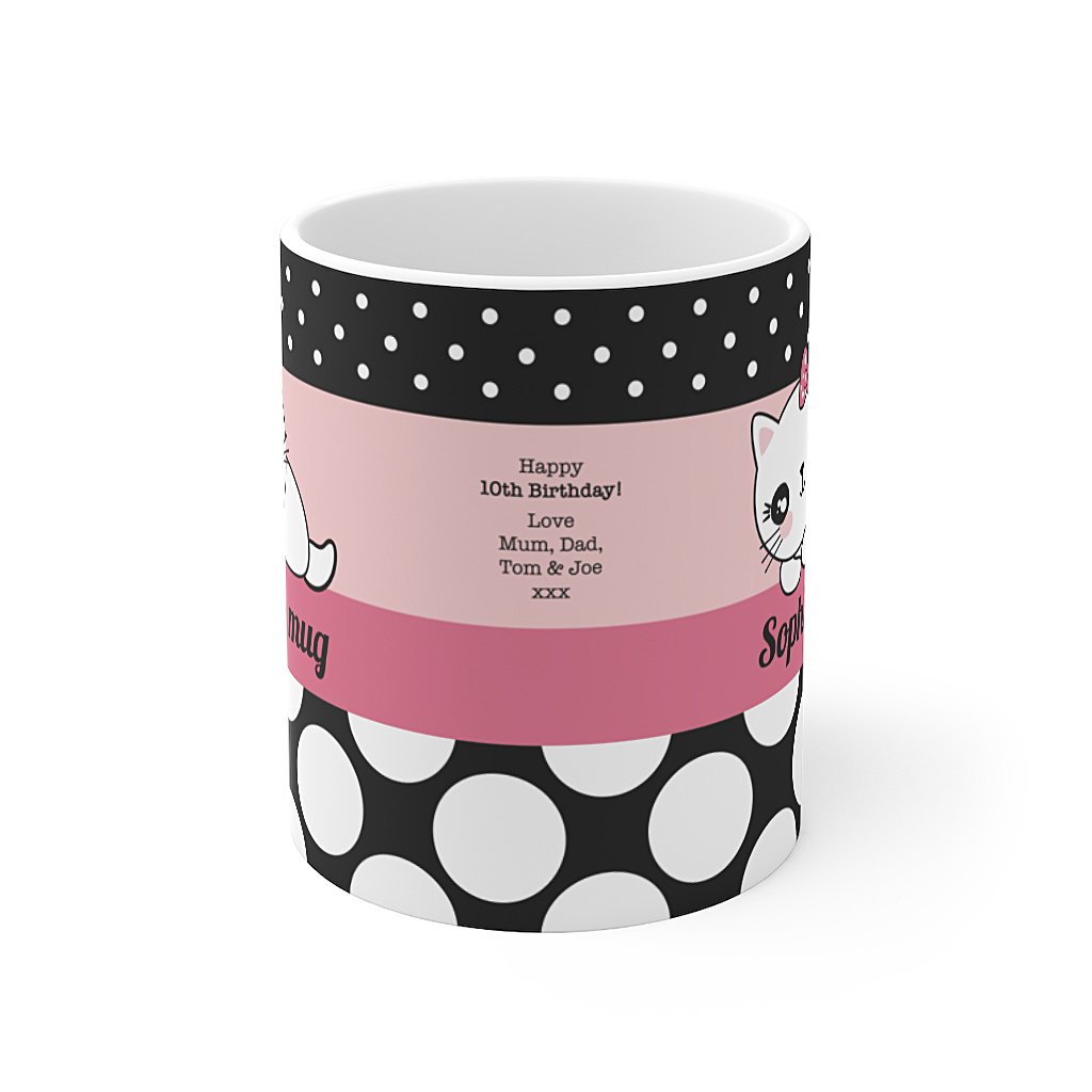 personalized-Kawaii-kitty-mug