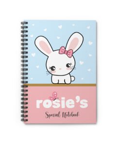 personalized-bunny-notebook-pink