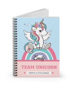 personalized-unicorn-notebook