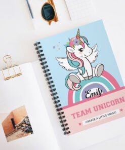 personalized-unicorn-notebook