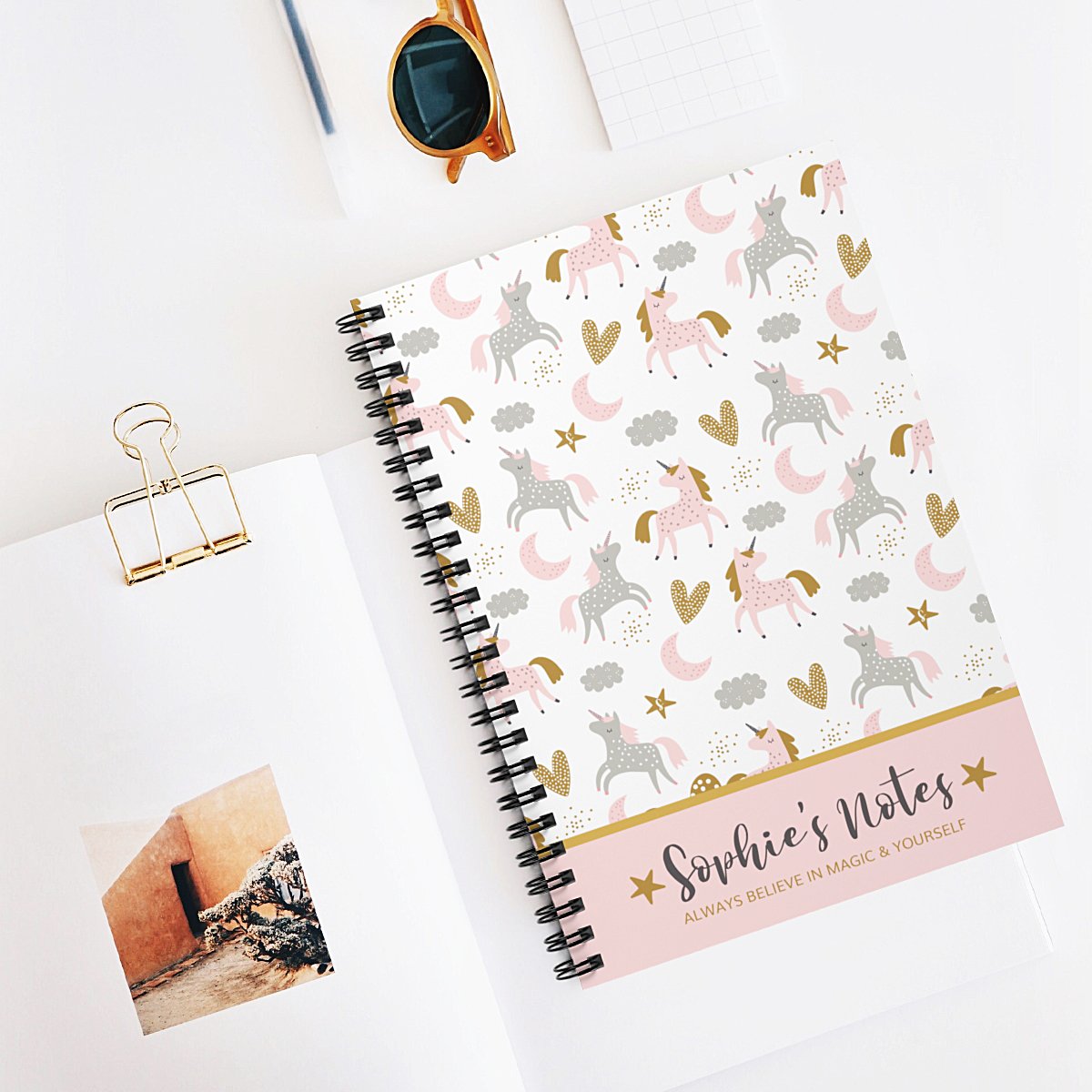 unicorn-notebook-white-desk