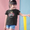 Girl-wearing-black-unicorn-t-shirt